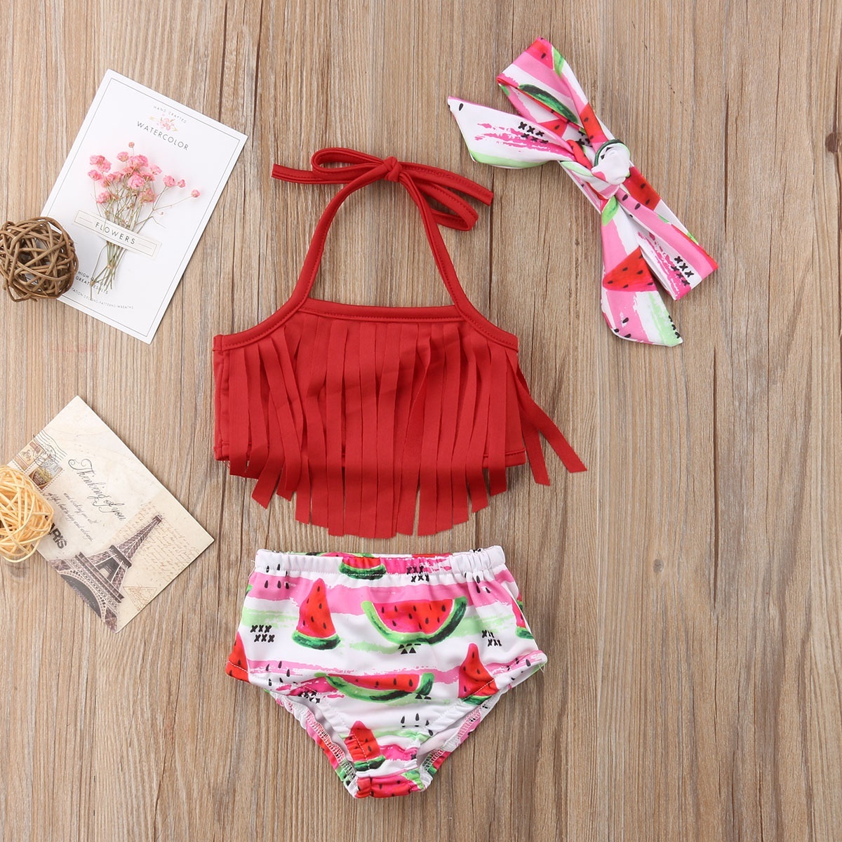 fruit bathing suit