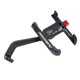 thumbnail image 1 of Soporte para teléfono de aluminio para manillar de bicicleta de montaña de carretera, ajustable a 360 degree. Negro 02, 1 of 9