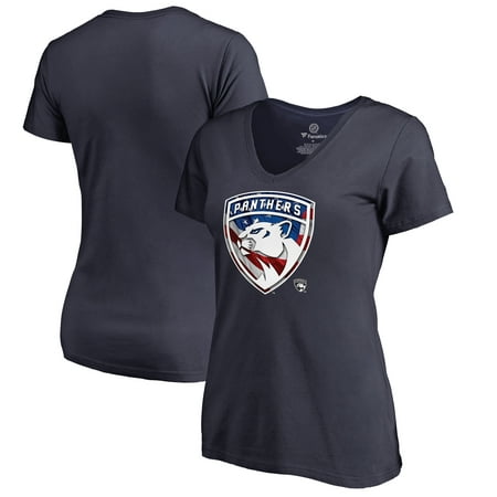 Florida Panthers Fanatics Branded Women's Banner Wave V-Neck T-Shirt -