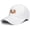 White, variant on 250 Years Anniversary Grey Baseball Hat with Printed Celebration Graphics and Comfortable Adjustable Fit for Everyday Style