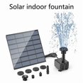 thumbnail image 3 of 1PC Solar Fountain Pump Kit with Panel for Bird Bath Outdoor Pond Garden Courtyard Fish Tank Water Feature 11CM, 3 of 6