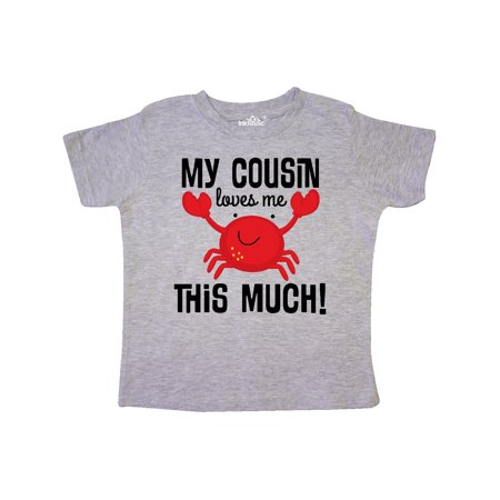 

Inktastic My Cousin Loves Me Boys Gift Toddler Boy or Toddler Girl T-Shirt