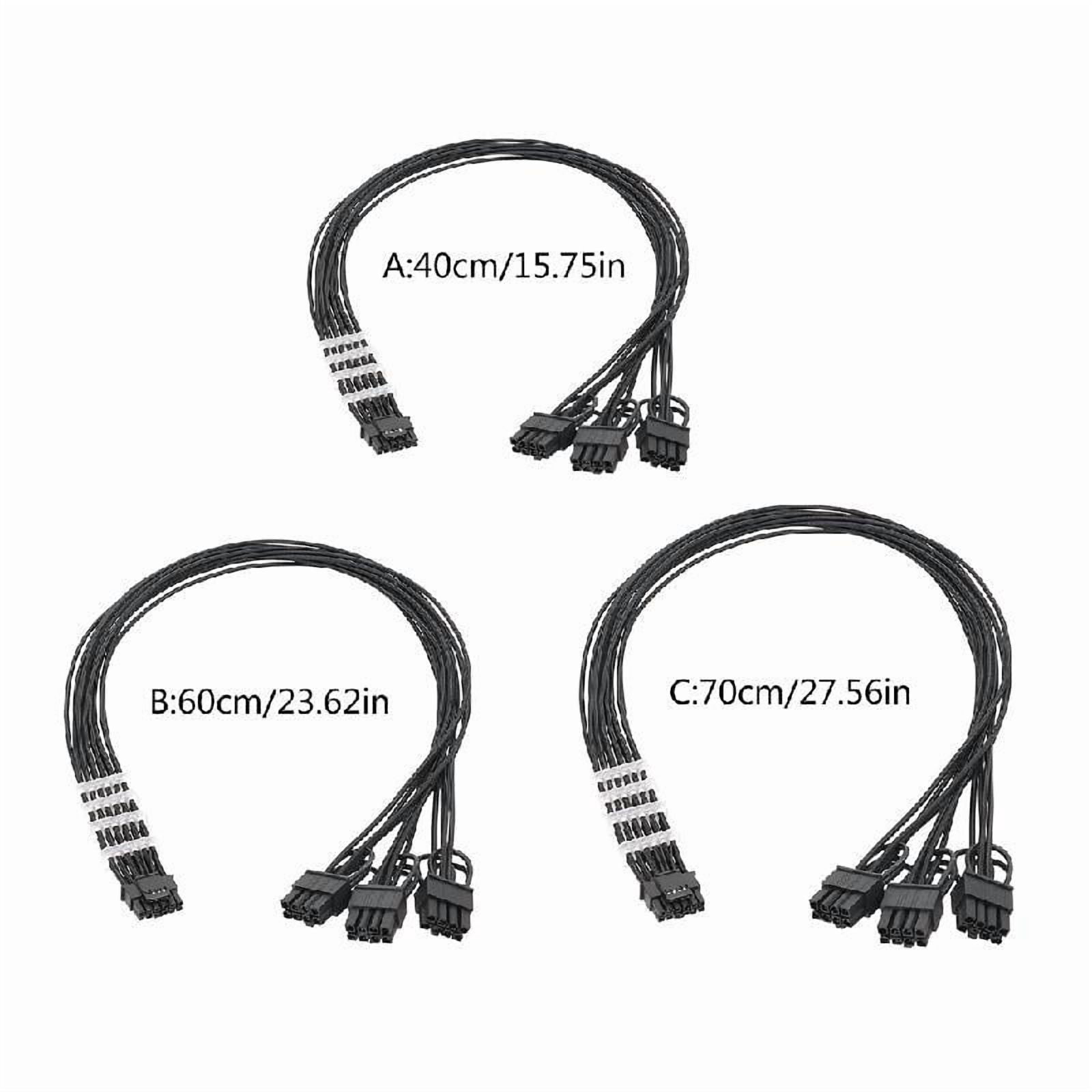 Original 12VHPWR 8Pinx3 to 12+4PIN 16Pin ATX3.0 Modulars Power Supply Cable