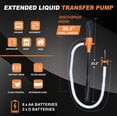 thumbnail image 2 of Bomba de batería portátil Jecatiy Fuel Transfer 8.3L/min, 2 of 7