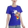 thumbnail image 2 of Women's Basic Short Sleeve T-Shirt Crayon Shin Chan, 2 of 6