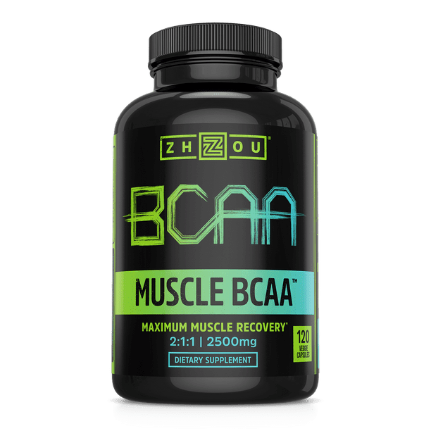 Maximum Muscle Recovery BCAA, 120 Ct, Endurance and Recovery by Zhou Nutrition