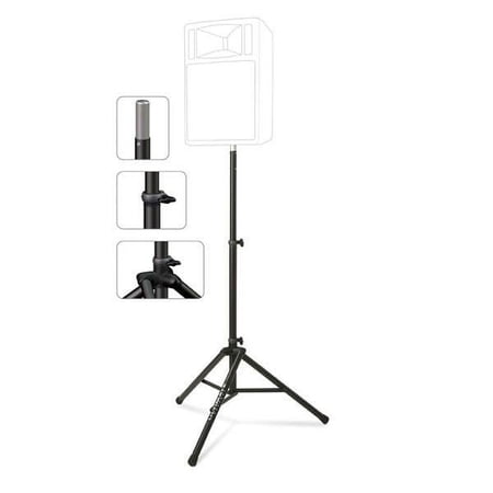 UPC: 0784887139045 | Ultimate Support TS-80B Black Aluminum Tripod Speaker Stand