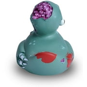 Wild Republic Rubber Duck, Zombie, Gift for Kids, Great Gift for Kids and Adults, 4 inches