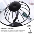 thumbnail image 4 of CIMAXIC Black Iron Hat Display Rack for Store or Home Use Elegant Design Durability 1pc,7.87"X6.69"X5.71", 4 of 4