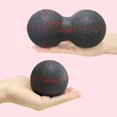 thumbnail image 2 of Trasekky Massage Ball 4 Pack, Lacrosse Ball Massage for Myofascial Release. Deep Tissue Massage Tool for Trigger Point Therapy and Tight Muscles, Muscle Relaxer, Exercise, Yoga, Black, 2 of 7