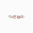 thumbnail image 2 of Anillo de plata 925 para mujer, anillo de la suerte fresco con 8 palabras con incrustaciones de circonita, anillo de moda simple para mujer, 2 of 5