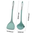 thumbnail image 3 of Clearance Kitchen Utensils and Gadgets, Food Grade Oil Filter Spoon For Non Stick Spatula With -temperature Resistance And Flexibility For Oil Separation, Green-C4, 3 of 8