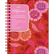 Posh: Deluxe Organizer 17-Month 2023-2024 Monthly/Weekly Softcover Planner Calen : Dahlia Days (Calendar)