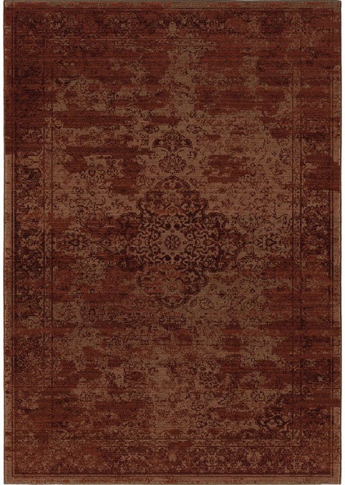 Orian Elegant Revival Area Rugs 3511 Traditional Oriental Burgundy