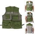 thumbnail image 1 of Chaleco de Pesca, Cómodo para USAR Chaleco de Pesca de Malla Práctico para Usar El Diseño Ergonomico para El exterior, 1 of 7