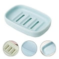 thumbnail image 2 of 6Pcs drain d'Eau Boîtes à Savon en Plastique double Couche, 2 of 6