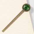 thumbnail image 4 of St. Patrick's Day Antique Bronze Lace Bookmark: a Stunning Gift for Book Lovers and Readers, 4 of 5