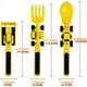 thumbnail image 3 of Juego de tres piezas de vajilla para niños con pala excavadora, pala, horquilla y plato, 3 of 4