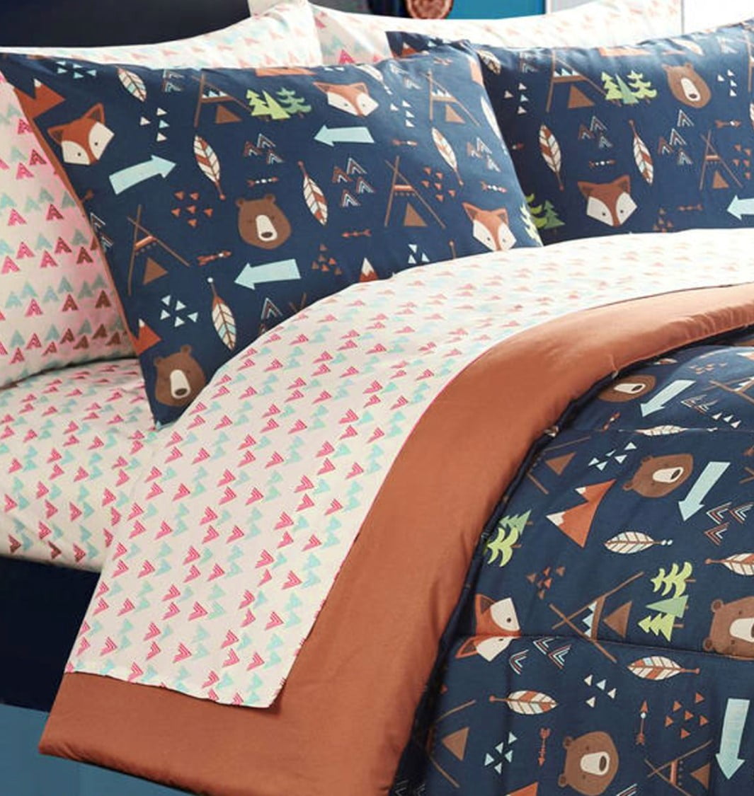 woodland safari bedding