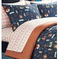 thumbnail image 3 of American Kids Woodland Safari Boy 7 Piece Bed in a Bag Bedding Set, Full, Multicolor, 3 of 4