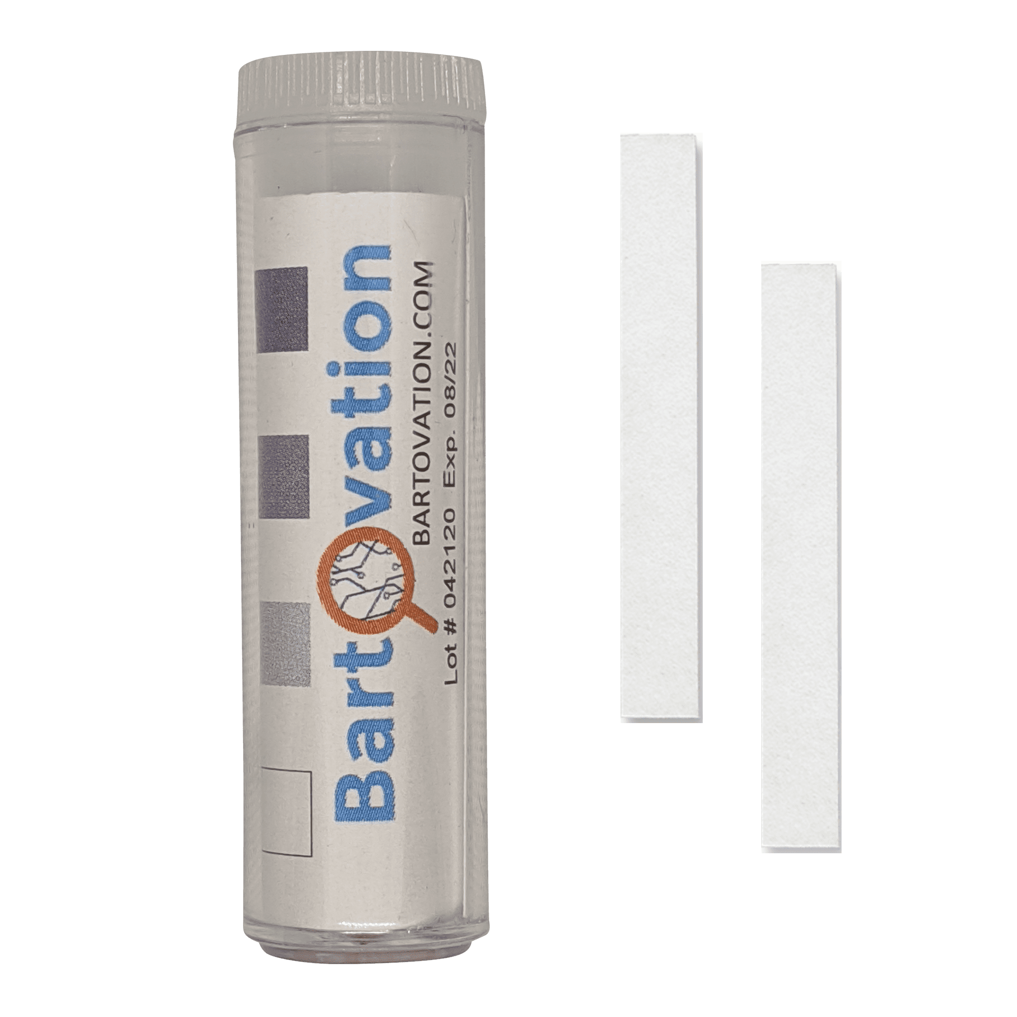 Restaurant Sanitizer Iodine Test Paper, 050 ppm [Vial of 100 Paper