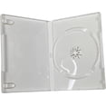 thumbnail image 5 of Standard DVD Case 14mm White Single with Wrap Around Clear Sleeve (10), 5 of 5