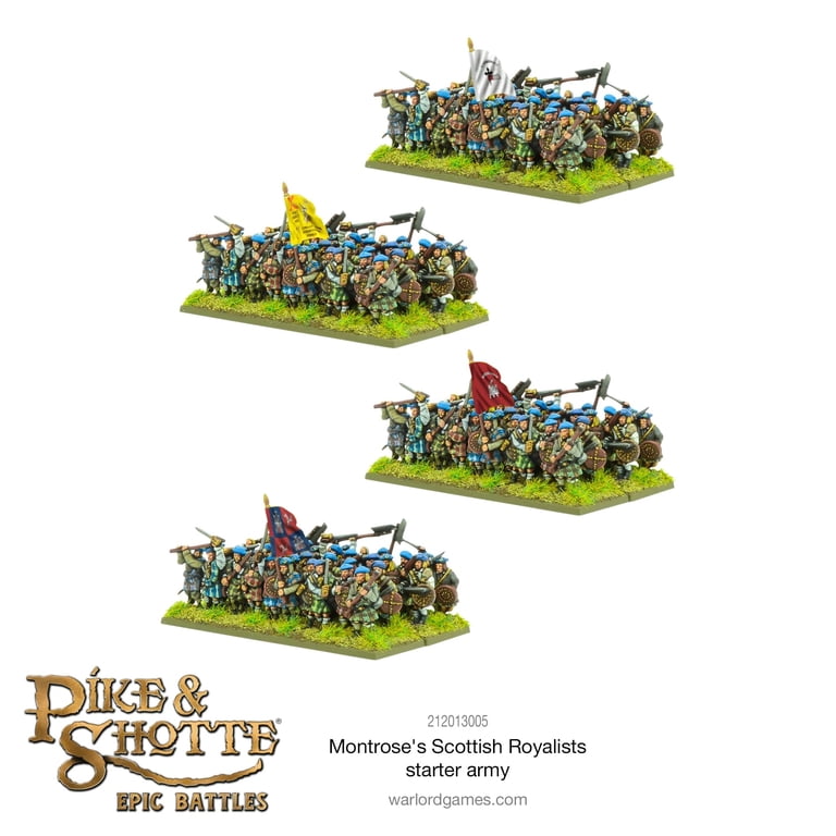 Warlord Games Epic Pike & Shotte – Push Of Pike Starter Set – Jeu Historique Neuf