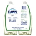 Dawn Free & Clear Dishwashing Liquid Dish Soap, Lemon Essence, 24 fl oz