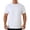 White, variant on 2026 Mens Reglan Athletic Short Sleeve&nbsp;Shirts Lightweight Breathable Crewneck T-Shirts Summer Fashion Fitted Tees for Gym