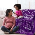 thumbnail image 2 of Gifts for Mom from Daughter Son, Mother''s Day, Christmas, Valentines Day, Birthday Gifts - Mom Gifts, Mother Gifts for Mom to be, First Mom, New Mom Gifts for Women - Throw Blanket 50x60, 2 of 6
