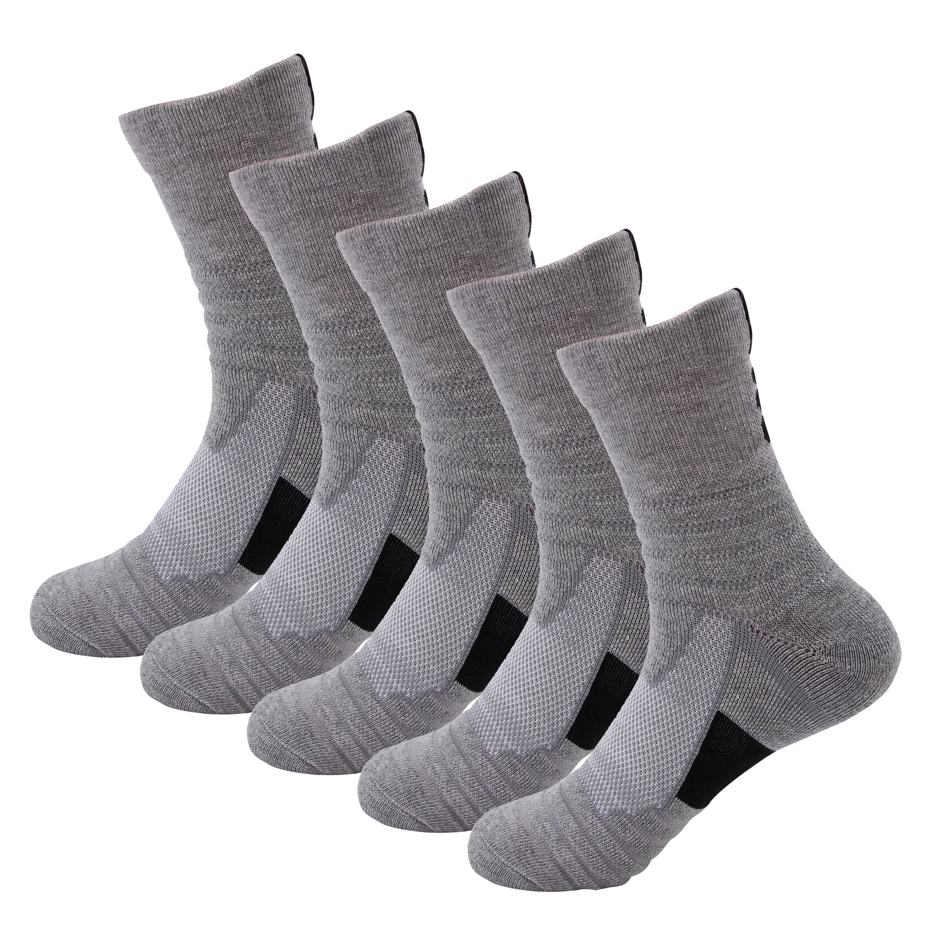 Men's Anti Slip Football Socks Athletic Long Socks Absorbent Sports Grip N6N6 