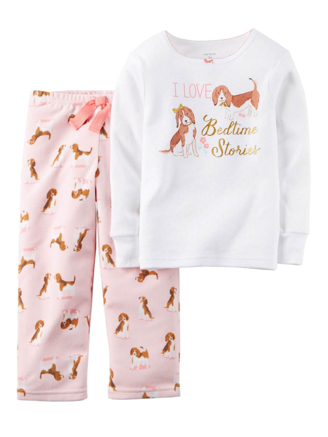 Boys and Girls Pajamas Doggy Set