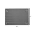 thumbnail image 4 of Covered Living Non-Slip Pet Food Mat with Honeycomb Grips 36" x 23", Extra Large, Waterproof, Gray, 4 of 4
