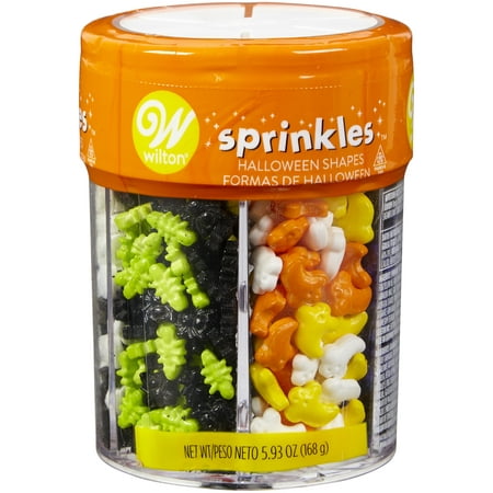 Wilton Spooky Shapes Halloween Sprinkles Assortment, 5.93 oz.