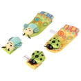 thumbnail image 1 of Baby Wrist Rattles Socks Set, Infant Hand Feet Rattle Soft Cute Animal Wrist Rattle Socks For 0 To 1 Years Old Infant, 1 of 8
