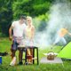 thumbnail image 4 of Mesa de camping pequeña para mochileros, mini mesa auxiliar plegable para acampar, mesa portátil para exteriores, picnic, tienda de campaña, viajes, playa, 4 of 6