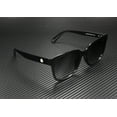 thumbnail image 3 of Moncler ML0198 01B Shiny Black Gradient Smoke Plastic 55 mm Women's Sunglasses, 3 of 5