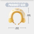 thumbnail image 3 of Toddler Shampoo Shower Caps Empty Top Bathing Hat 6M to 6T Kids Bathing Headgear Adjustable for Full Protections, 3 of 8