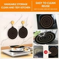thumbnail image 3 of 2 PCS Thermochromic Silicone Induction Cooktop Protector Mat - Non-Slip Induction Cook y8199, 3 of 6