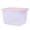 Multicolor-Trumpet Deep, variant on Plastic Storage Bin, Clear Container Box with Latches, Multifunctional Organizer