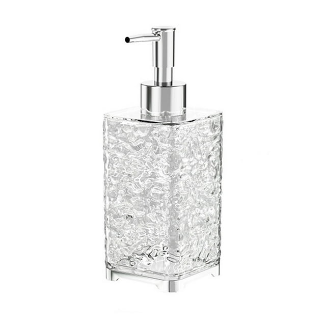 Ohufall Kitchen Soap Dispenser Foaming Hand Soap Refillable Pump Bottle Dispenser For Bathroom Body Wash Foam