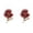 Red 2PCS, variant on Pins Red Brooch Pins Remembrance Day Veterans Day Memorial Day Boutonniere Pin Gifts, 1.38x1.77 inch, Red 6PCS