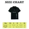 thumbnail image 2 of Zfeel Kids Short Sleeve Polo Shirt, Button Closure Comfort Fabric Dailywear Tee, Black, XS, 2 of 5