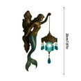 thumbnail image 3 of Leatfisat Wall Sconce With Blue , Trendy Nautical Decor, Elegant -Shaped Wall Light For Coastal & Fantasy Rooms, Artistic Wall Lighting, 3 of 6