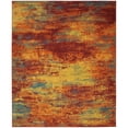 thumbnail image 2 of Nourison Nourison Essentials 7' x 10' Flame Modern Rug, 2 of 11