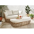 thumbnail image 1 of Causeuse et pouf Dune hometrends, 1 of 9