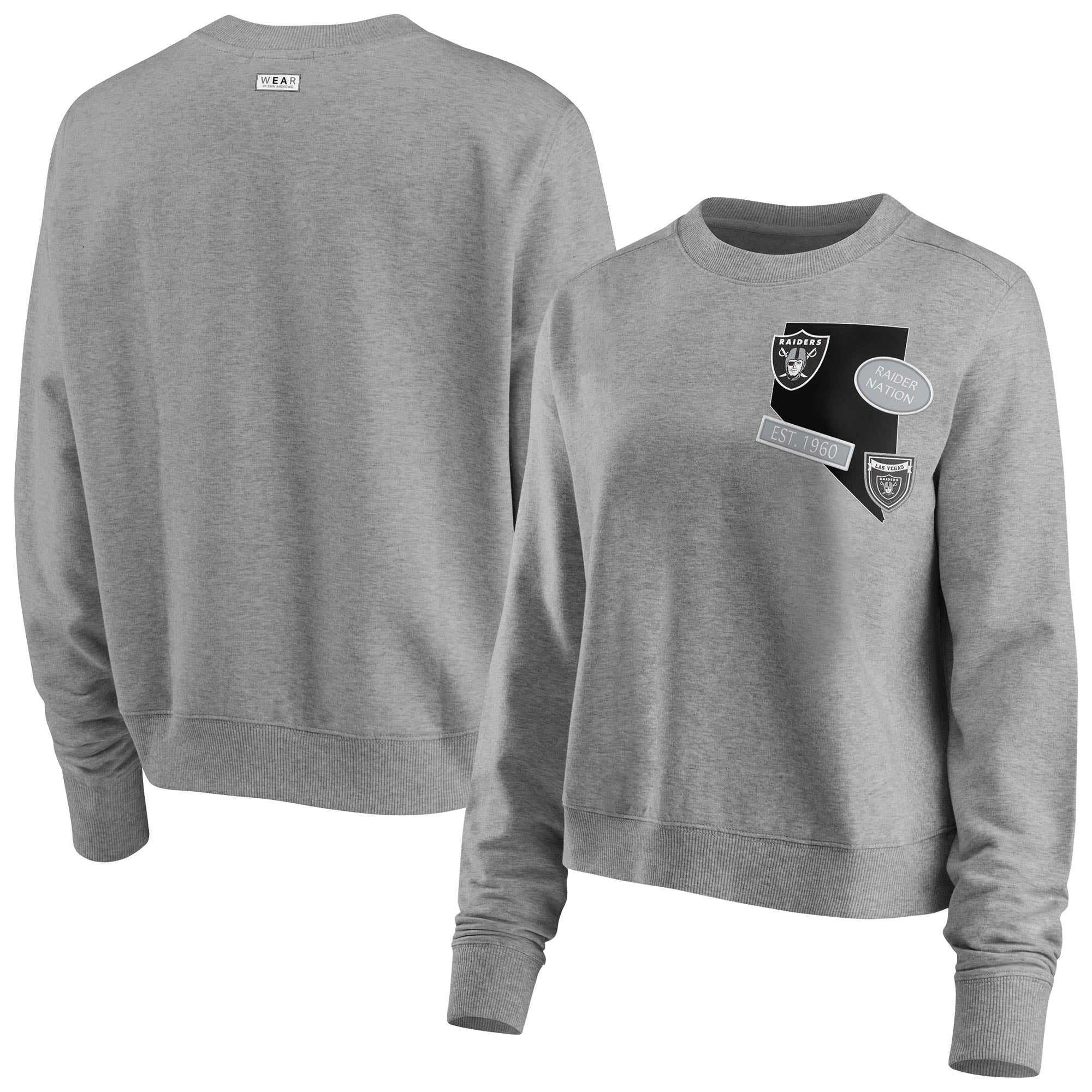 raiders women's sweatshirt