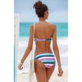 thumbnail image 4 of LASCANA Women's Print Classic Bikini Swimsuit Bottom Glitter Detail, 4 of 6