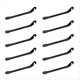 thumbnail image 1 of Palanca de Neumáticos de Bicicleta de Metal, Palanca de Neumáticos, Palanca de Neumáticos, Herramienta de Extracción de Neumáticos de Bicicleta de Montaña Negra, 1 of 5