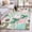 Pink, variant on Spring Floral Checkered Bathroom Rug Washable 2x3 Entryway Rug Non Slip Turquoise Pink Buffalo Plaid Front Door Mat Low Pile Indoor Doormat Throw Floor Carpet for Kitchen Bedroom Entrance